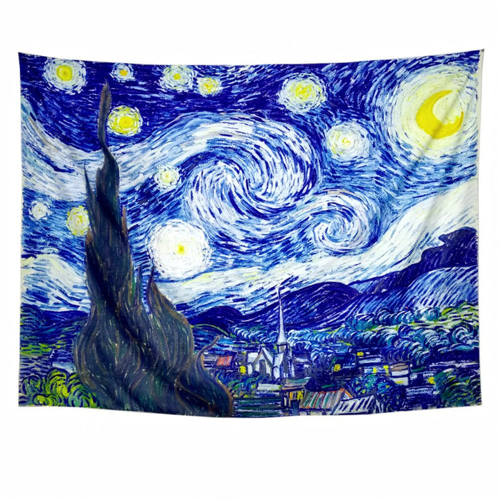 Lisslune | Starry Night Wall Tapestry