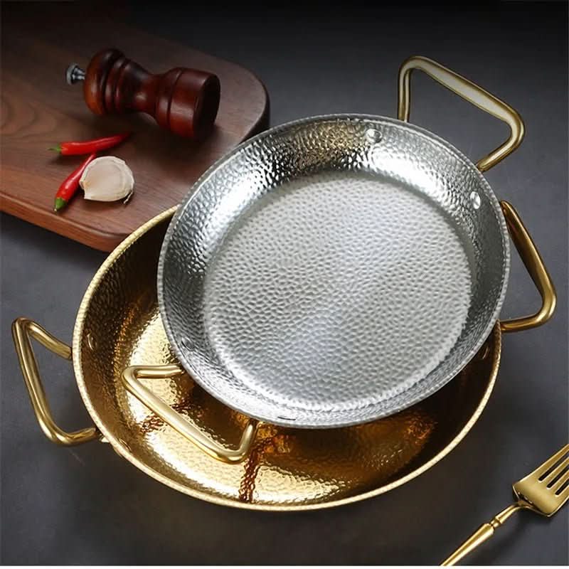 Lisslune | Hammered stainless steel pot for frying, sauces & versatile cooking