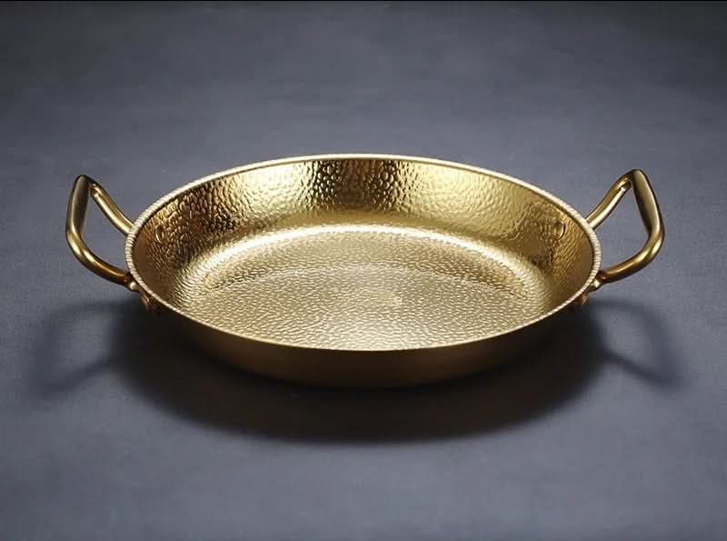 Lisslune | Hammered stainless steel pot for frying, sauces & versatile cooking