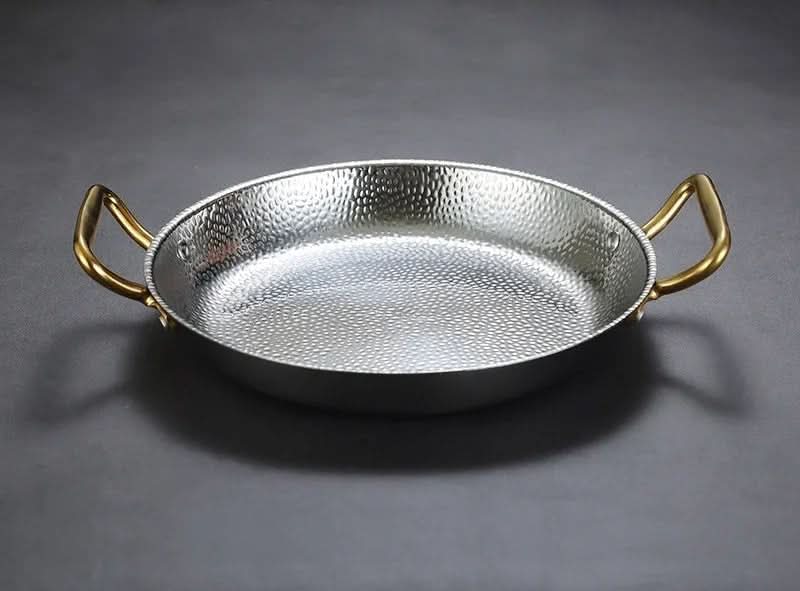 Lisslune | Hammered stainless steel pot for frying, sauces & versatile cooking