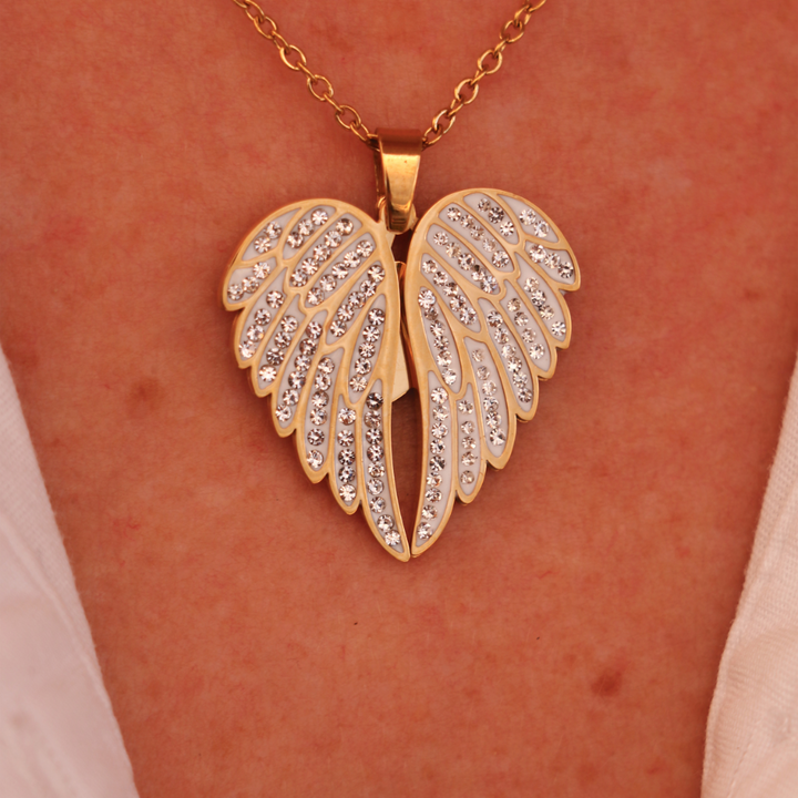 Lisslune | Engelenhart Necklace – Refined Jewelry with Engraving in Gold or Silver