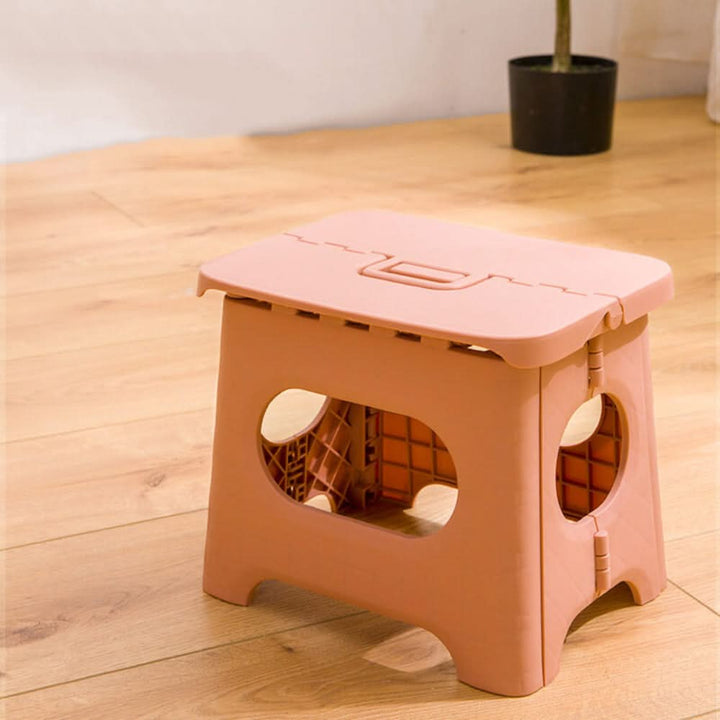 Lisslune | Foldable Step Stool with Handle for Adults and Kids