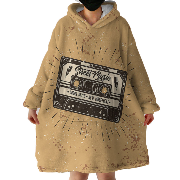 Lisslune | Therapeutic Blanket Hoodie - Street Music (Made to Order)
