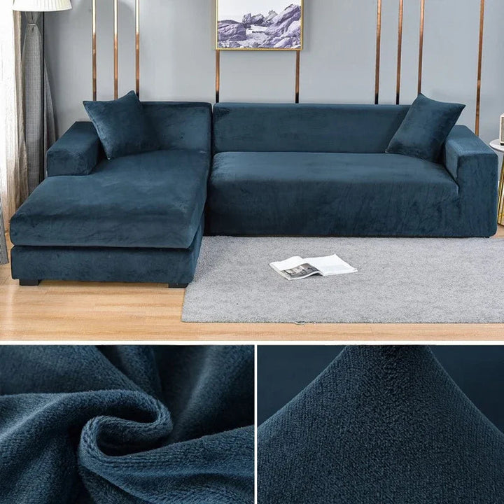 Lisslune | Luxury Stretch-Velvet Sofa Cover – Stylish Protection for Any Sofa
