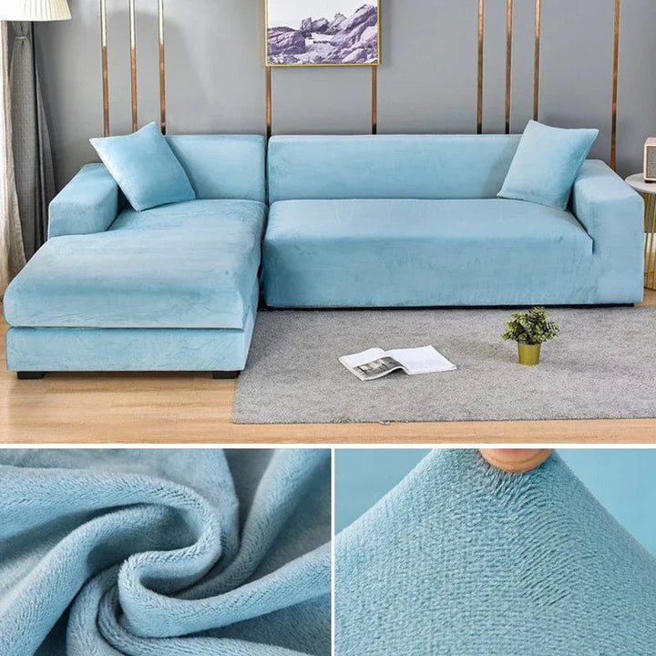 Lisslune | Luxury Stretch-Velvet Sofa Cover – Stylish Protection for Any Sofa