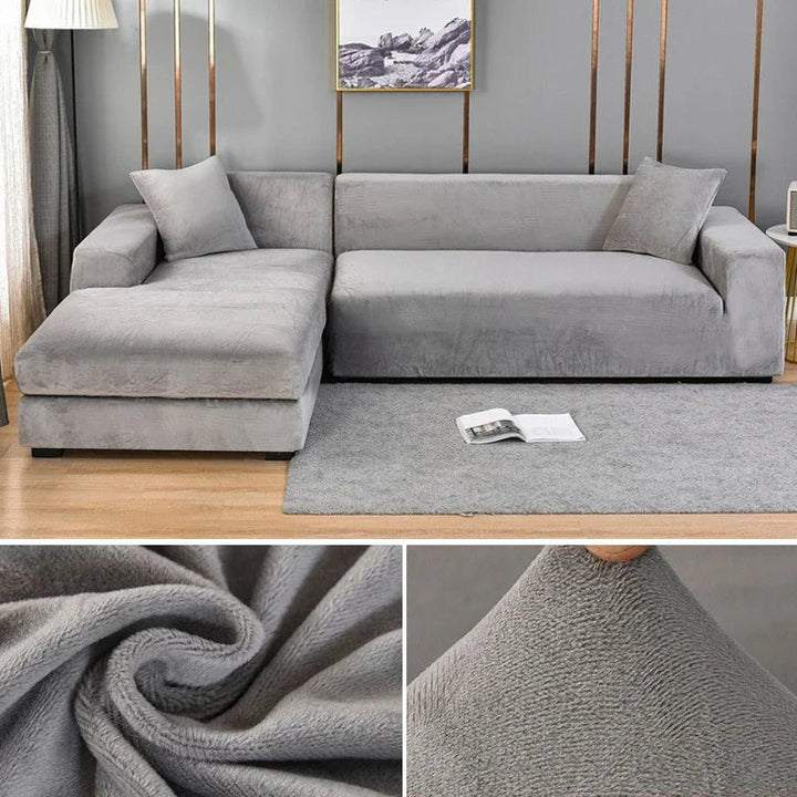 Lisslune | Luxury Stretch-Velvet Sofa Cover – Stylish Protection for Any Sofa