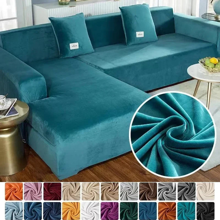 Lisslune | Luxury Stretch-Velvet Sofa Cover – Stylish Protection for Any Sofa