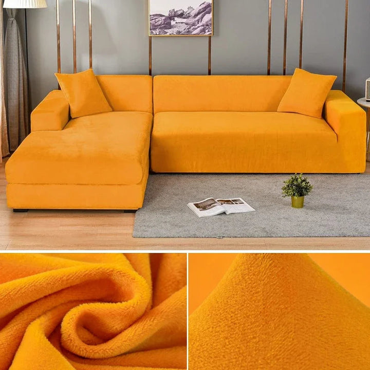 Lisslune | Luxury Stretch-Velvet Sofa Cover – Stylish Protection for Any Sofa