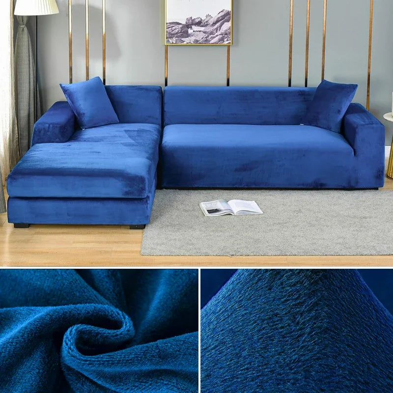 Lisslune | Luxury Stretch-Velvet Sofa Cover – Stylish Protection for Any Sofa