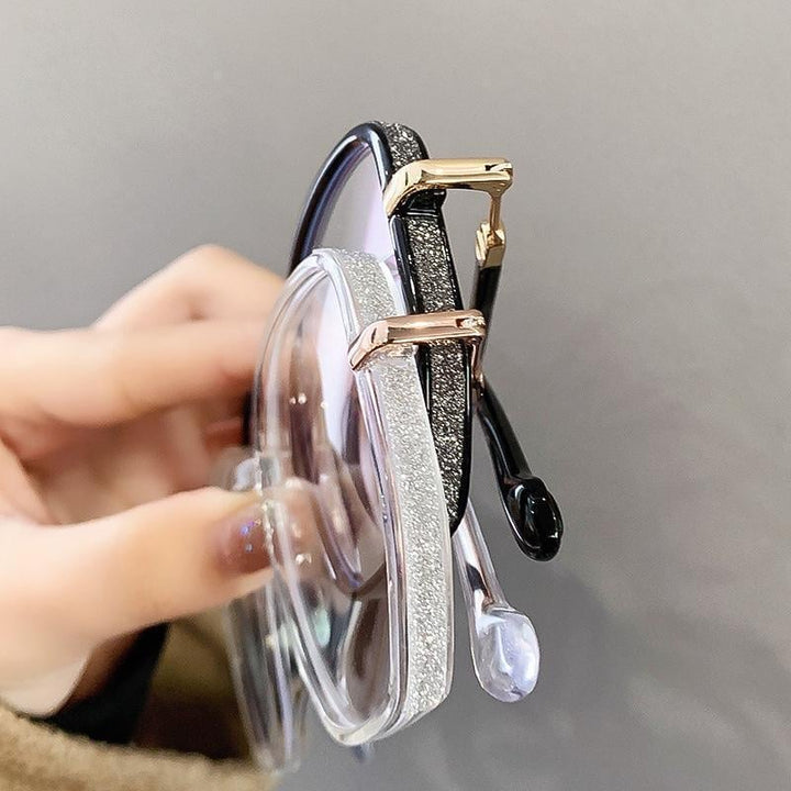 Lisslune | OogZen Rimless Reading Glasses with Blue Light Filter – Light & Elegant Design
