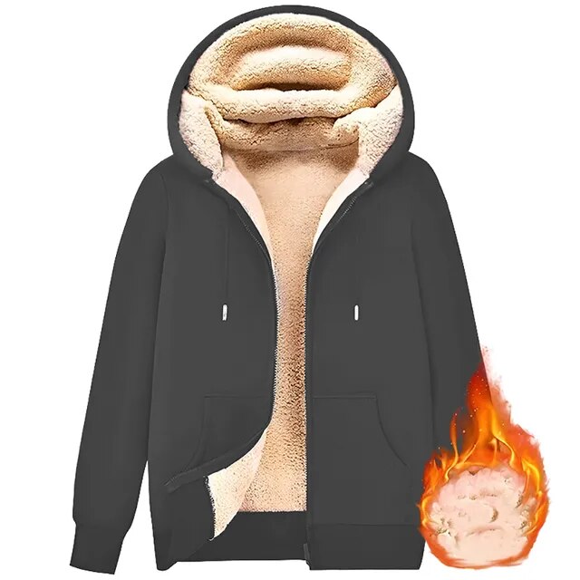 Lisslune | Hoodie made of lambskin
