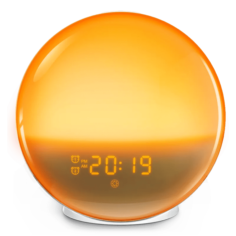 Lisslune | Alarm clock with sunrise simulation & nature sounds