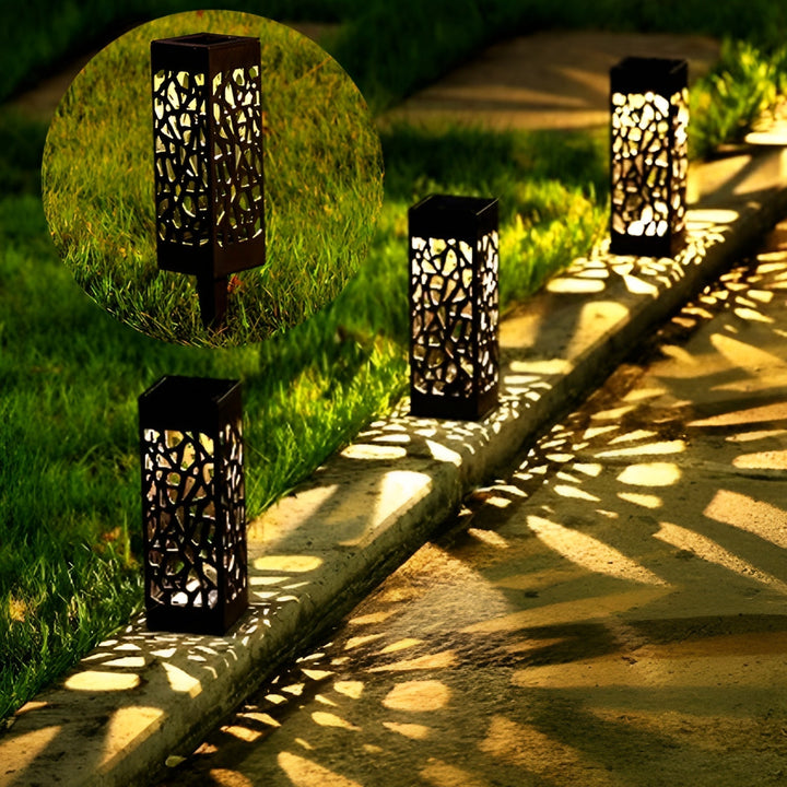Lisslune | Sunbeam Solar Garden Lights – Effortless Installation, Weatherproof, Automatic Outdoor Lighting