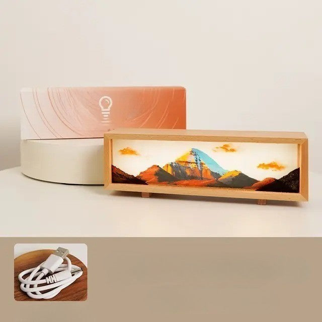 Lisslune | Dream Aura Interactive Desktop Artsy Canvas Lamp