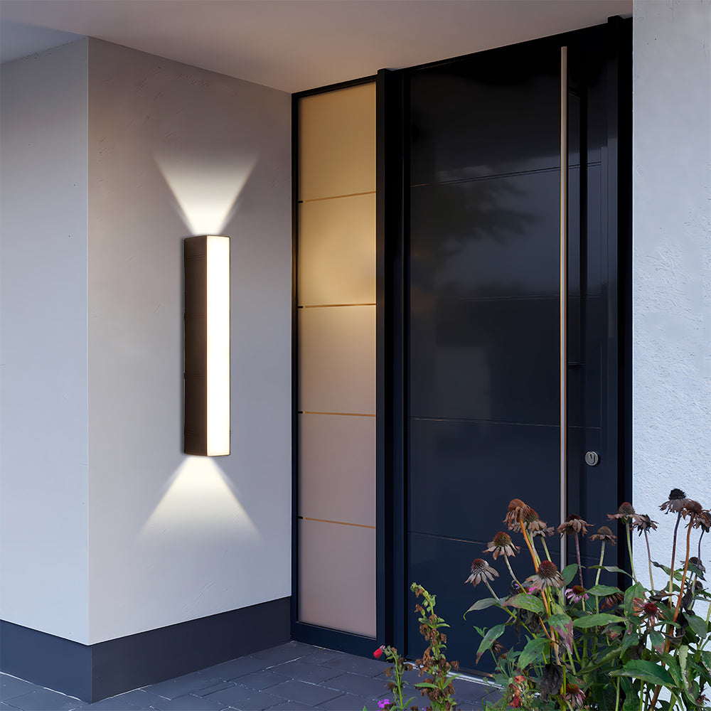 Lisslune | Ultra-Bright Outdoor LED Wall Light – Modern Waterproof Up & Down Design for Garden, Patio & Entryways