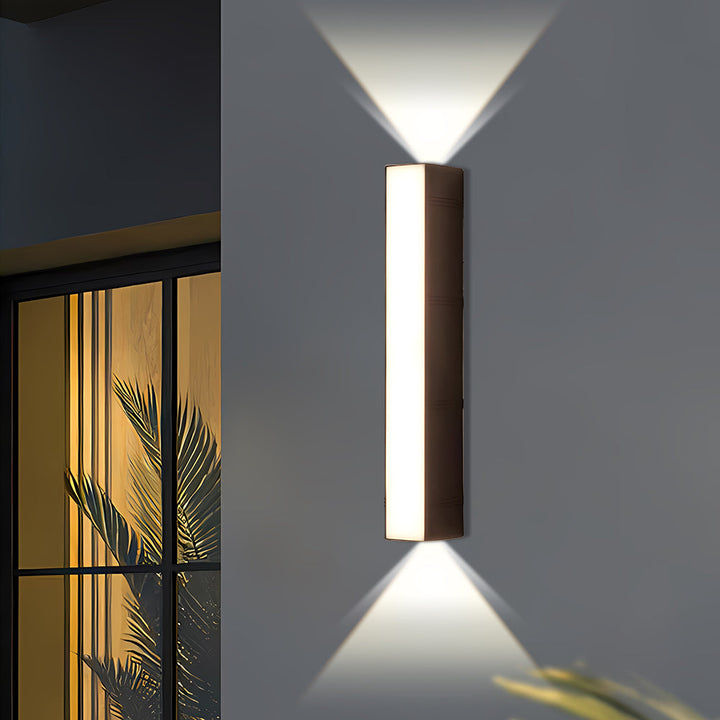 Lisslune | Ultra-Bright Outdoor LED Wall Light – Modern Waterproof Up & Down Design for Garden, Patio & Entryways