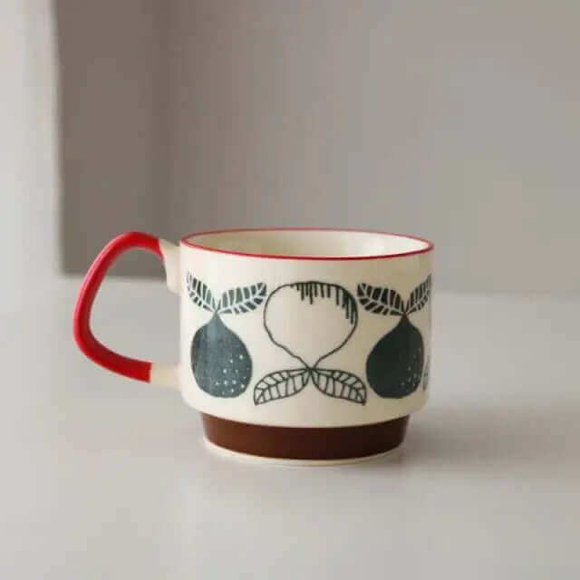 Lisslune | Outstanding Retro Coffee Mugs made of Ceramic – available in 8 different patterns
