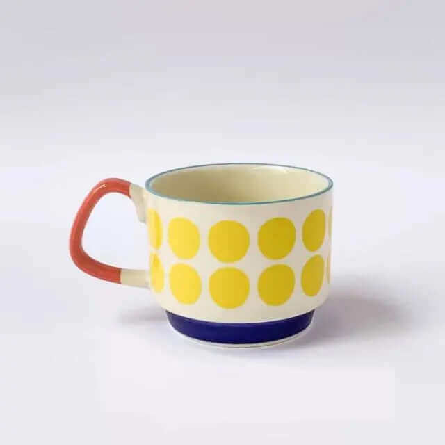 Lisslune | Outstanding Retro Coffee Mugs made of Ceramic – available in 8 different patterns