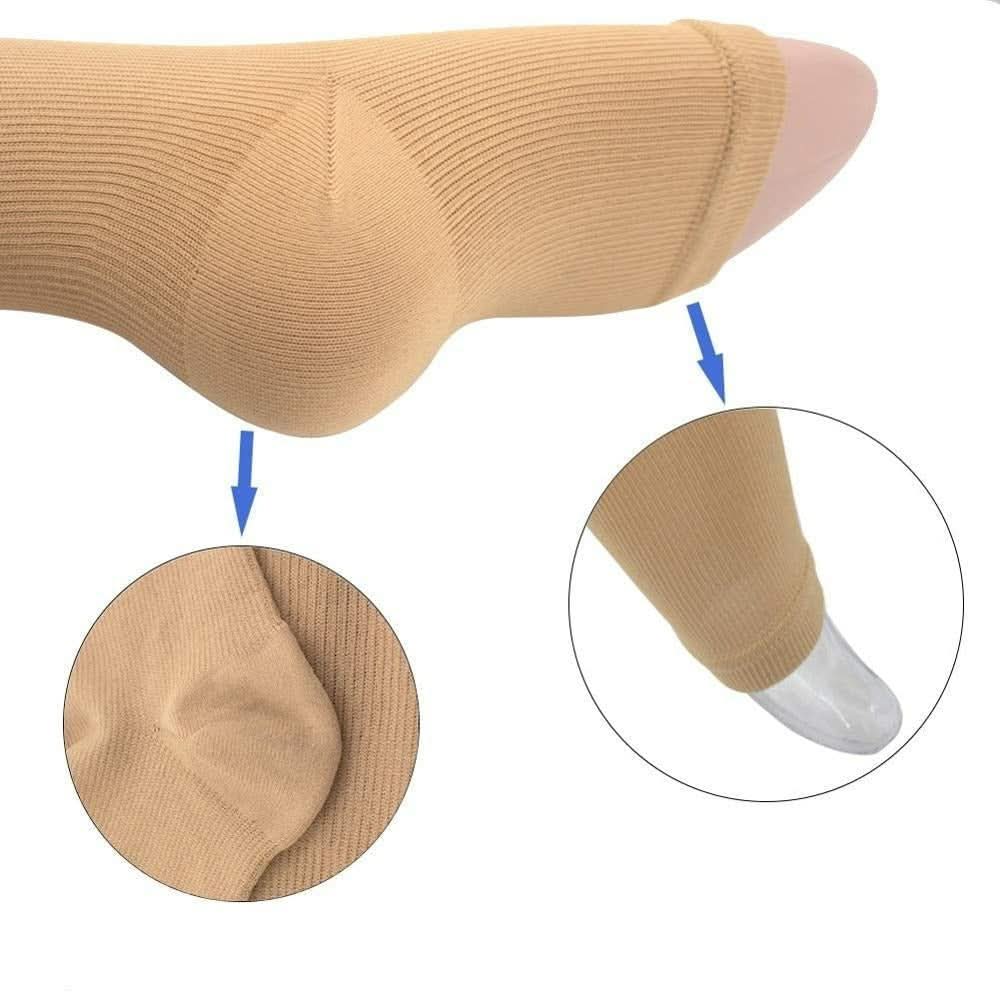Lisslune | Support stockings with zipper for tired & swollen legs