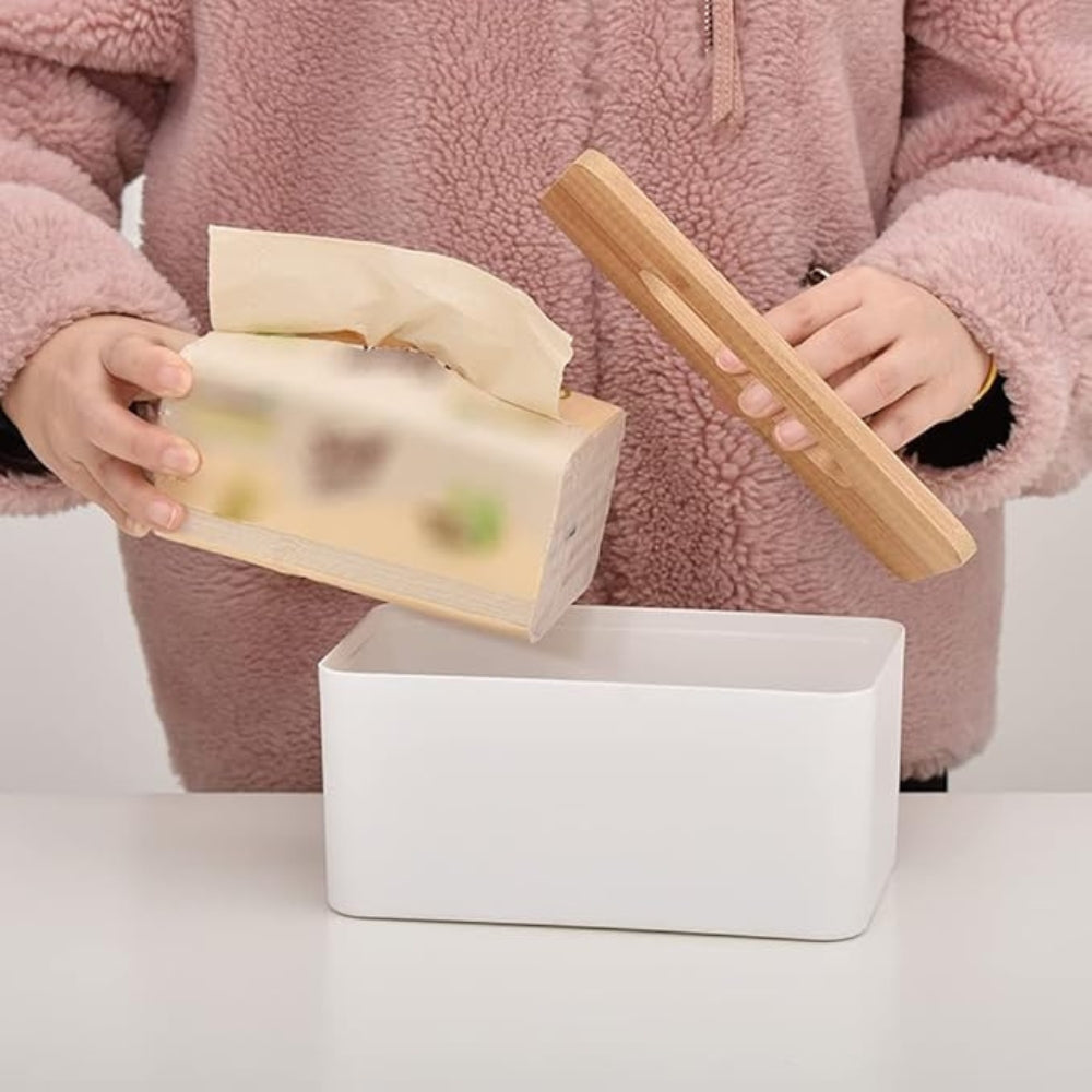 Lisslune | Clean Aesthetic Tissue Holder