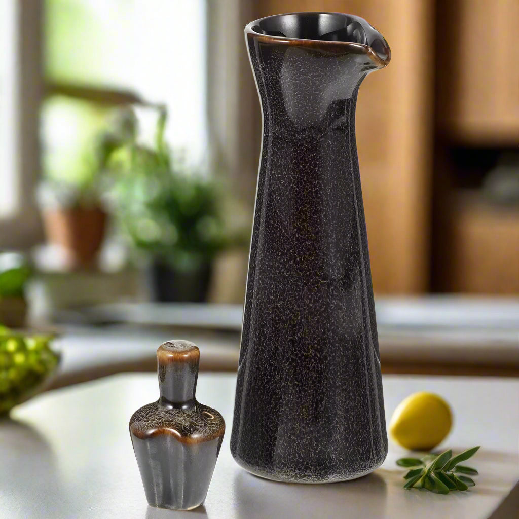 Lisslune | Japanese-Inspired Ceramic Condiment Bottle