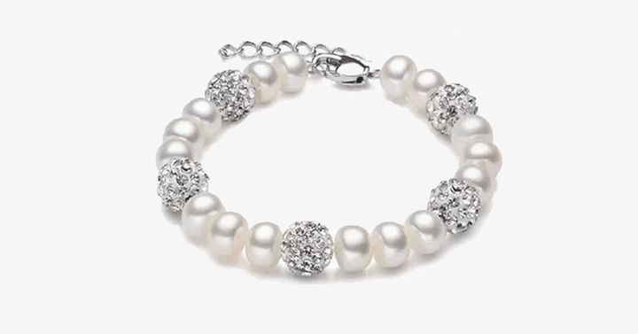 Lisslune | Silver and Pearl Bracelet