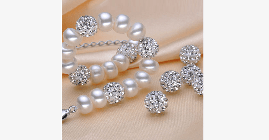 Lisslune | Silver and Pearl Bracelet