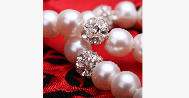 Lisslune | Silver and Pearl Bracelet