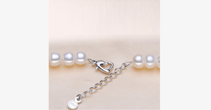 Lisslune | Silver and Pearl Bracelet