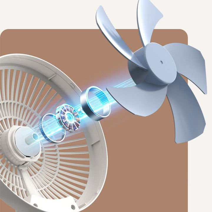 Lisslune | Portable Rechargeable Handheld Fan with Quiet Cooling