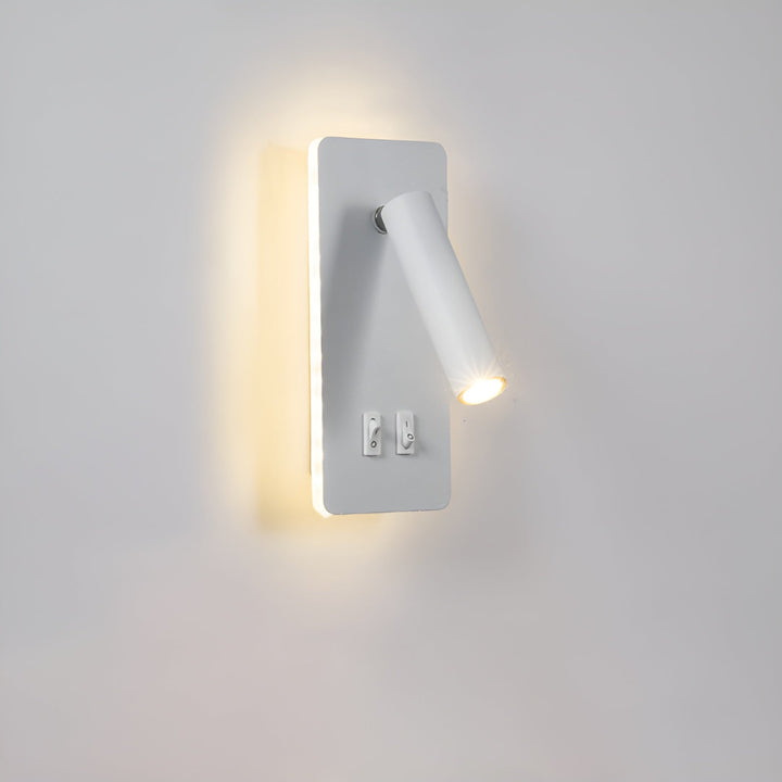 Lisslune | Swivel330 | Minimalist Cylinder Wall Light – Adjustable 330° Rotating LED Sconce