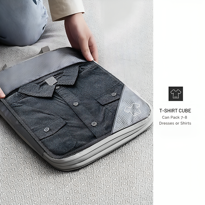 Lisslune | Compression Packing Cubes | Maximise Space