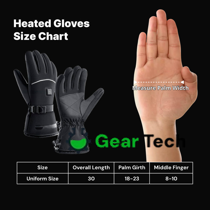 Lisslune | Heated Gloves for Raynaud’s & Arthritis UK – Rechargeable Waterproof Thermal Gloves with 3 Heat Levels for Pain Relief