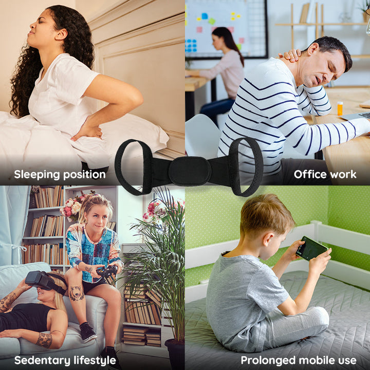 Lisslune | Invisible Back Posture Corrector | Adjustable, Comfortable Design for Improved Posture and Back Support