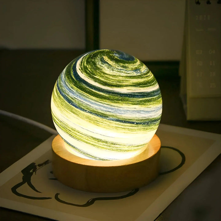 Lisslune | Jensen 3D Glass Mini Rumplanet Lamp
