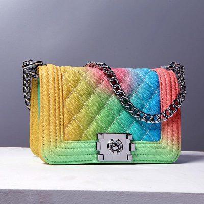 Lisslune | Cross-Body Rainbow Purse Handbag