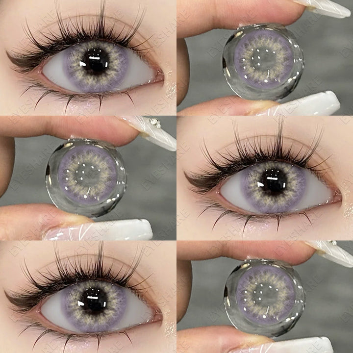 Lisslune Taylor Violet 14.0mm 1 Pair | 1 Year