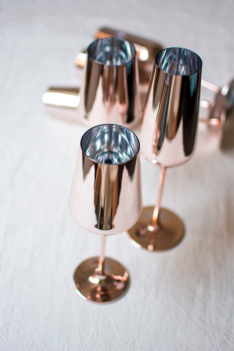 Rynx Elegance Rose Gold Goblet