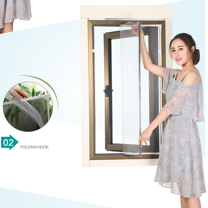 Lisslune | DIY window with magnetic screen