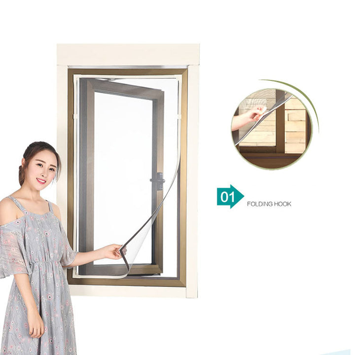 Lisslune | DIY window with magnetic screen