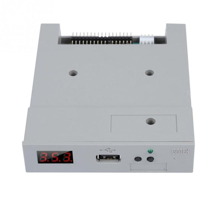 Lisslune | SFR1M44-U100K 3.5 inch 1.44MB USB SSD Floppy Drive Emulator for GOTEK, YAMAHA, KORG (Gray)