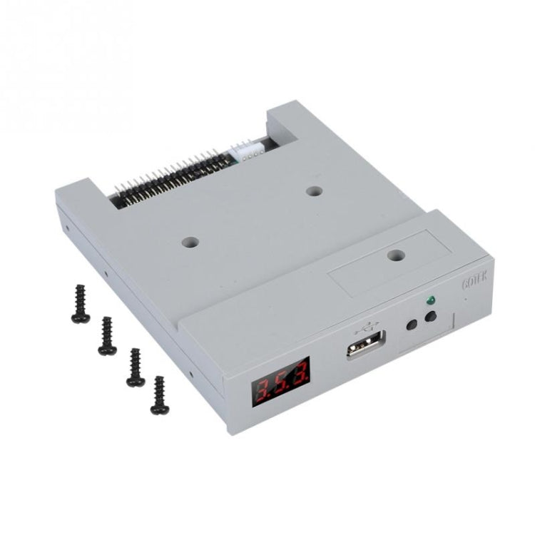 Lisslune | SFR1M44-U100K 3.5 inch 1.44MB USB SSD Floppy Drive Emulator for GOTEK, YAMAHA, KORG (Gray)