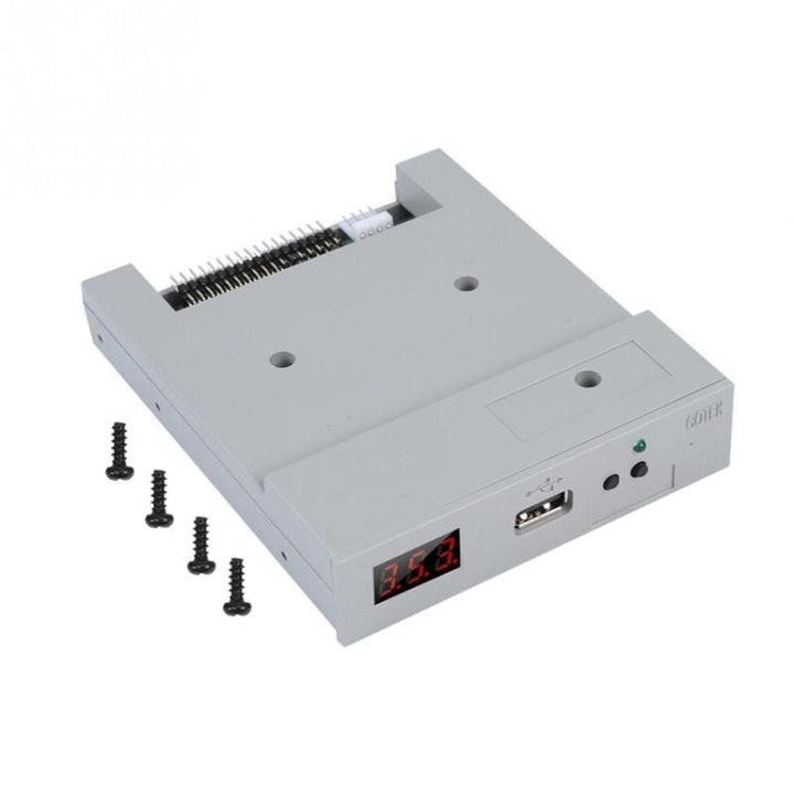 Lisslune | SFR1M44-U100K 3.5 inch 1.44MB USB SSD Floppy Drive Emulator for GOTEK, YAMAHA, KORG (Gray)