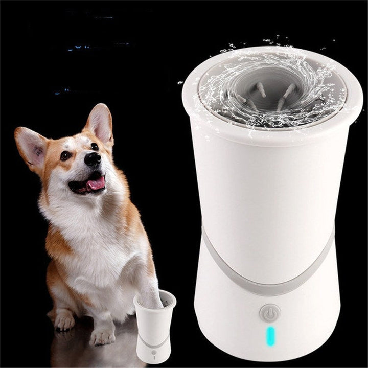 HS-XJB01 USB rechargeable pet automatic electric dog paw washing cup