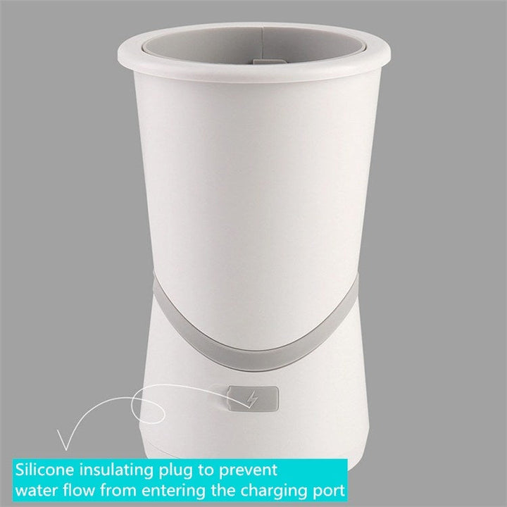 HS-XJB01 USB rechargeable pet automatic electric dog paw washing cup