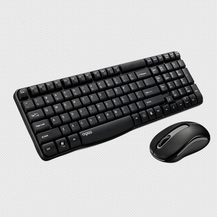 Lisslune | Rapoo X1800S 2.4 GHz Wireless Keyboard and Mouse Set (Black)