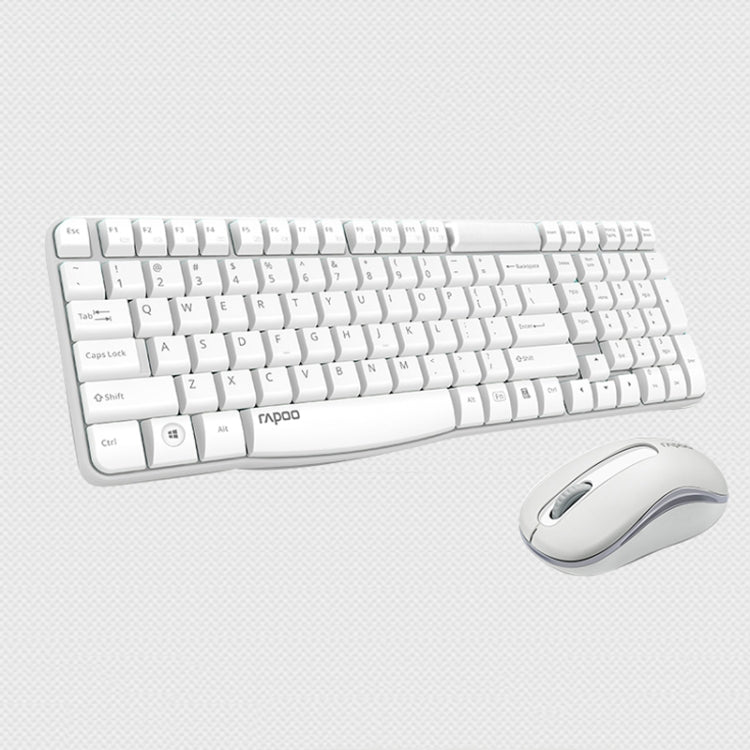 Lisslune | Rapoo X1800S 2.4GHz Wireless Keyboard and Mouse Set (White)