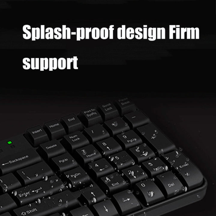 Lisslune | Rapoo X1800S 2.4GHz Wireless Keyboard and Mouse Set (White)
