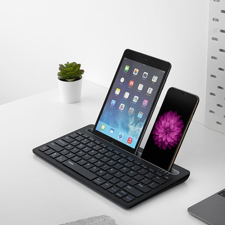 Lisslune | Rapoo XK100 78 Key Wireless Bluetooth Office Business Keyboard (Black)
