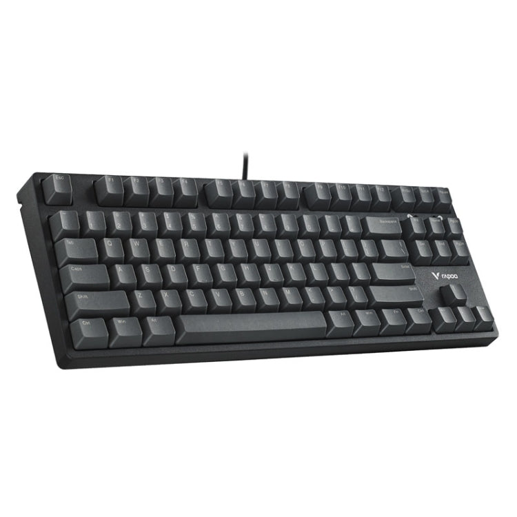 Lisslune | Rapoo V860 Desktop Wired Gaming Mechanical Keyboard, Specifications: 87 Keys (Red Shaft)